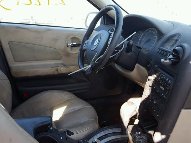 2G2WS522651150002 - 2005 PONTIAC GRAND PRIX შავი ფოტო 5