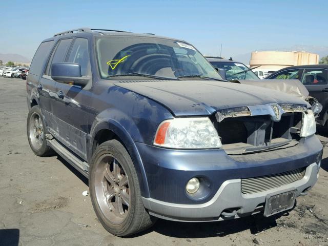 5LMFU27R13LJ36843 - 2003 LINCOLN NAVIGATOR Blau Foto 1