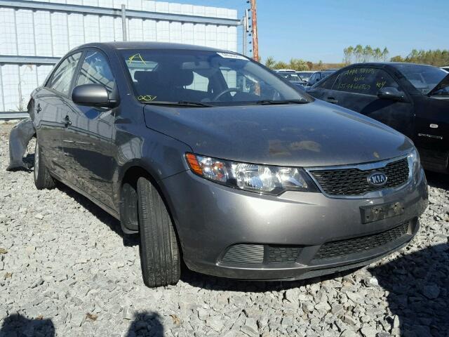 KNAFT4A27C5500640 - 2012 KIA FORTE LX GRAY photo 1