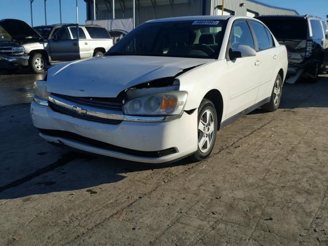 1G1ZT528X5F194435 - 2005 CHEVROLET MALIBU LS WHITE photo 2