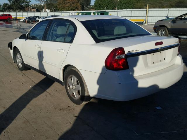 1G1ZT528X5F194435 - 2005 CHEVROLET MALIBU LS 白色 照片 3