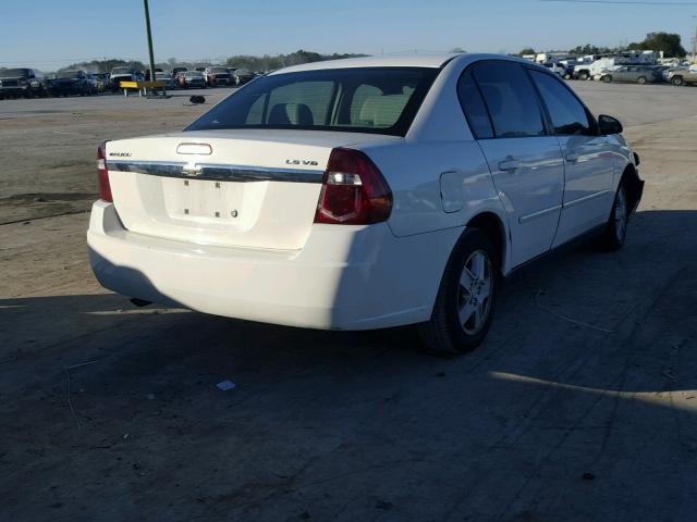 1G1ZT528X5F194435 - 2005 CHEVROLET MALIBU LS 白色 照片 4