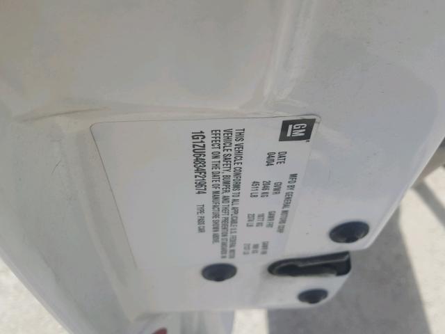 1G1ZU64834F219674 - 2004 CHEVROLET MALIBU MAX 白色 照片 10