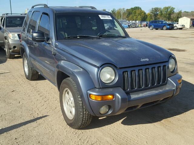 1J4GK58KX2W344859 - 2002 JEEP LIBERTY LI BLUE photo 1