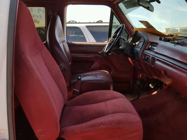 1FTHX26F5TEB48710 - 1996 FORD F250 RED photo 5