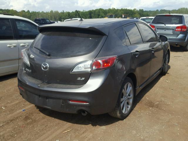 JM1BL1H60A1182647 - 2010 MAZDA 3 S CHARCOAL photo 4