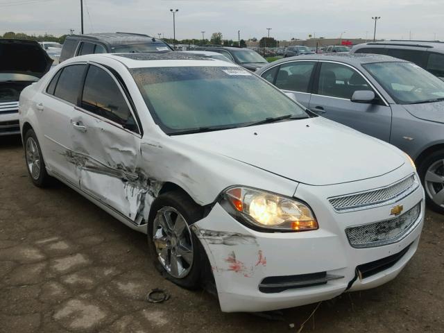 1G1ZD5EB0A4122671 - 2010 CHEVROLET MALIBU 2LT WHITE photo 1