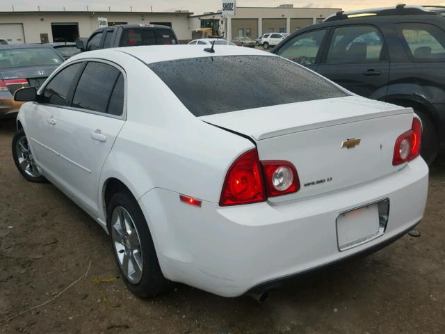 1G1ZD5EB0A4122671 - 2010 CHEVROLET MALIBU 2LT WHITE photo 3