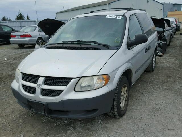 1D4GP25R94B528548 - 2004 DODGE CARAVAN SE SILVER photo 2