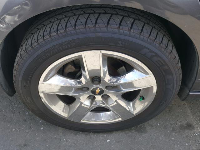 1G1ZC5EB7AF242801 - 2010 CHEVROLET MALIBU 1LT ნაცრისფერი ფოტო 9