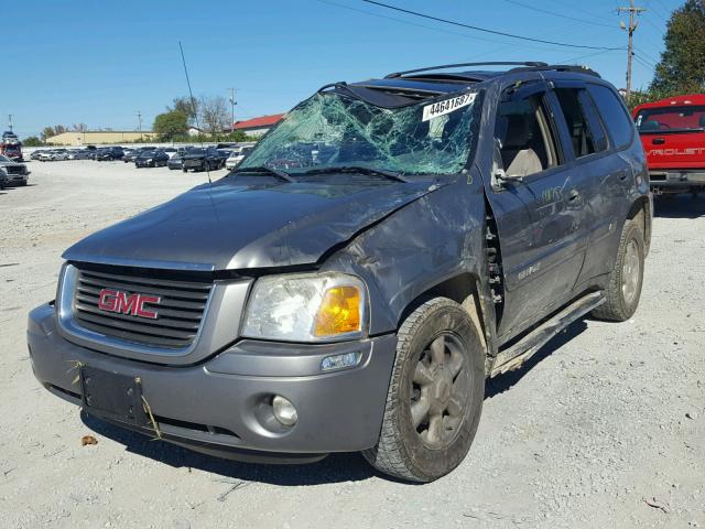 1GKDT13S352358835 - 2005 GMC ENVOY GRAY photo 2