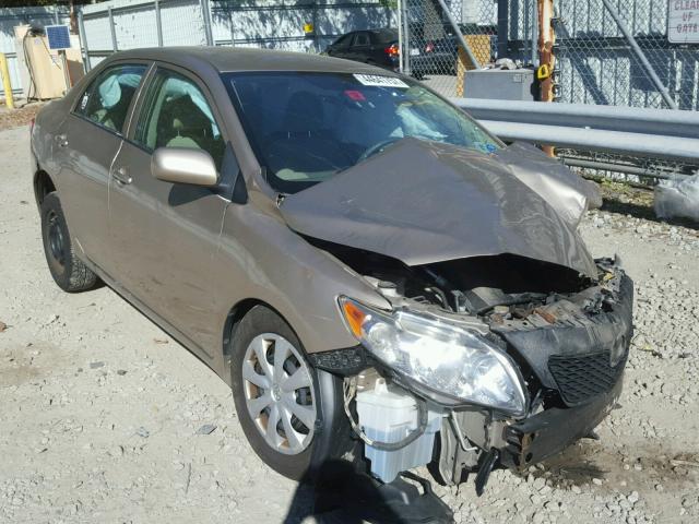 1NXBU4EE9AZ202401 - 2010 TOYOTA COROLLA BEIGE photo 1