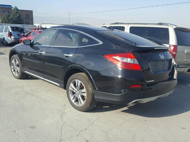 5J6TF2H56EL000771 - 2014 HONDA CROSSTOUR BLACK photo 3