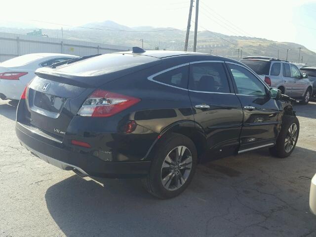 5J6TF2H56EL000771 - 2014 HONDA CROSSTOUR BLACK photo 4