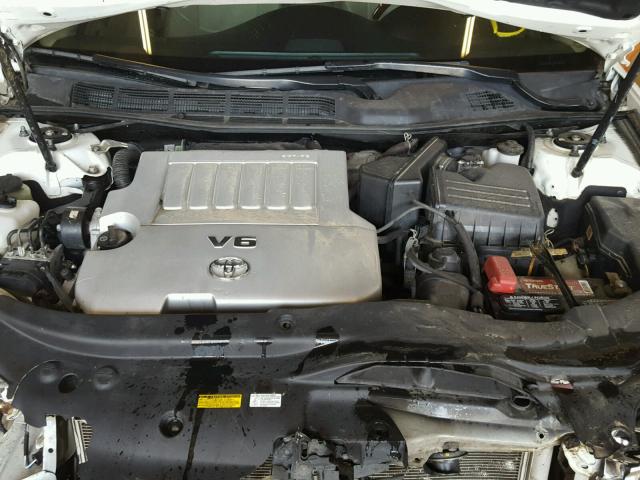 4T1BK3DB0CU440745 - 2012 TOYOTA AVALON BAS WHITE photo 7