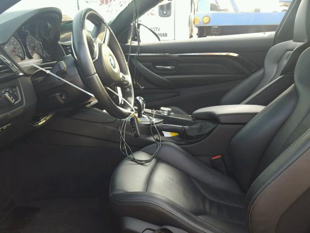 WBS3R9C54FK331555 - 2015 BMW M4 BLUE photo 5