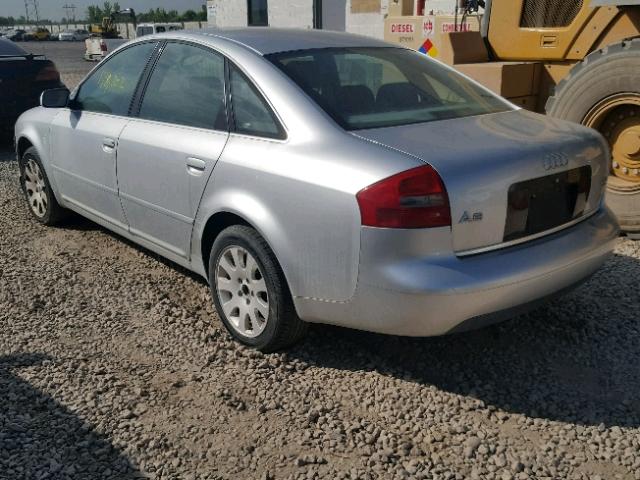 WAUEH54B0YN105317 - 2000 AUDI A6 2.8 QUA SILVER photo 3