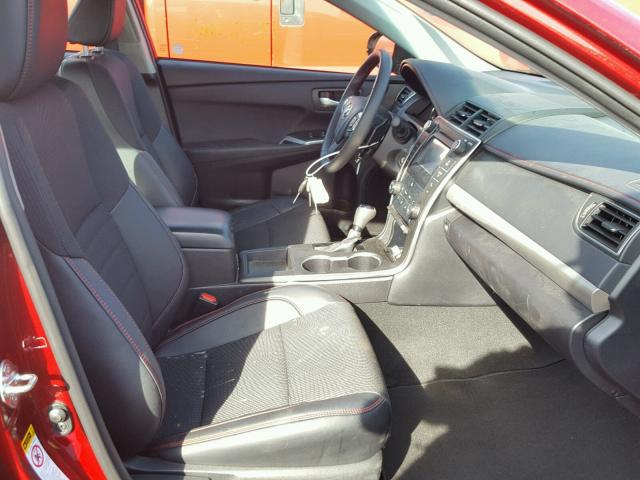 4T1BF1FK0GU608699 - 2016 TOYOTA CAMRY LE წითელი ფოტო 5