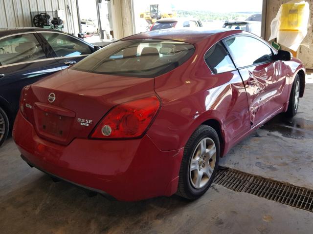 1N4BL24E38C100997 - 2008 NISSAN ALTIMA 3.5 RED photo 4