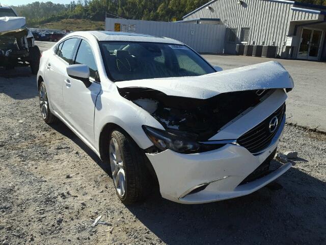 JM1GL1V57H1116026 - 2017 MAZDA 6 TOURING WHITE photo 1