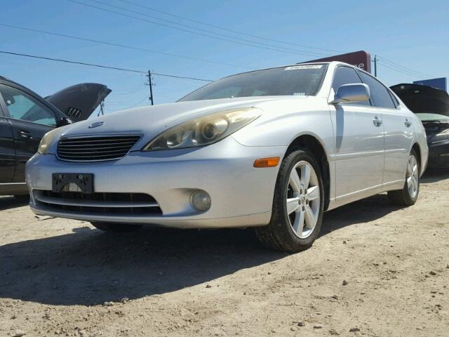 JTHBA30G865146094 - 2006 LEXUS ES 330 SILVER photo 2