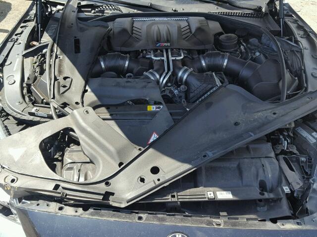 WBSLX9C57ED160325 - 2014 BMW M6 BLACK photo 7