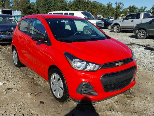 KL8CB6SA4GC635062 - 2016 CHEVROLET SPARK LS RED photo 1