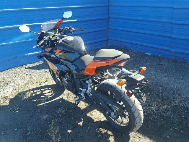 MLHPC4464H5400330 - 2017 HONDA CBR500 ORANGE photo 3