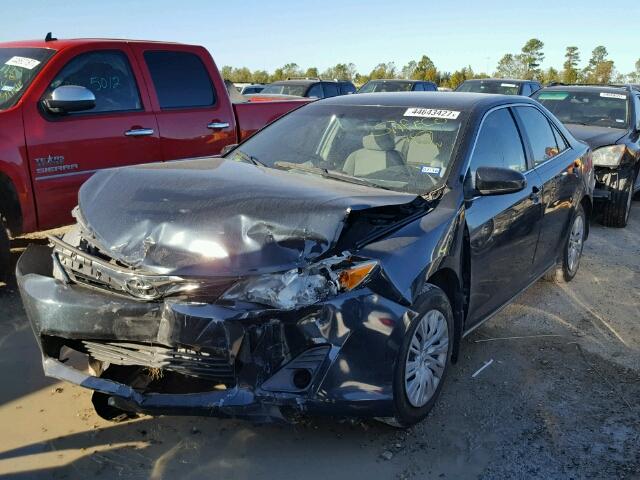4T4BF1FK9CR185282 - 2012 TOYOTA CAMRY BASE შავი ფოტო 2