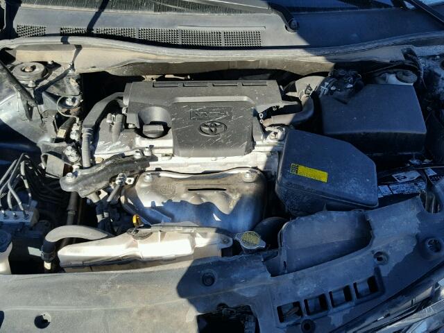 4T4BF1FK9CR185282 - 2012 TOYOTA CAMRY BASE შავი ფოტო 7