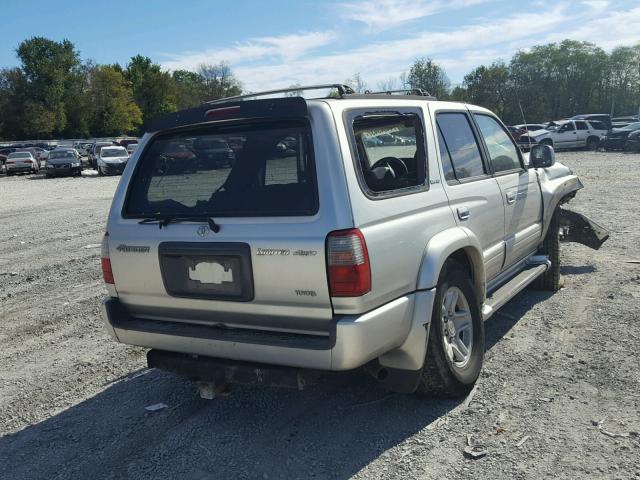 JT3HN87R2Y0300050 - 2000 TOYOTA 4RUNNER LI SILVER photo 4