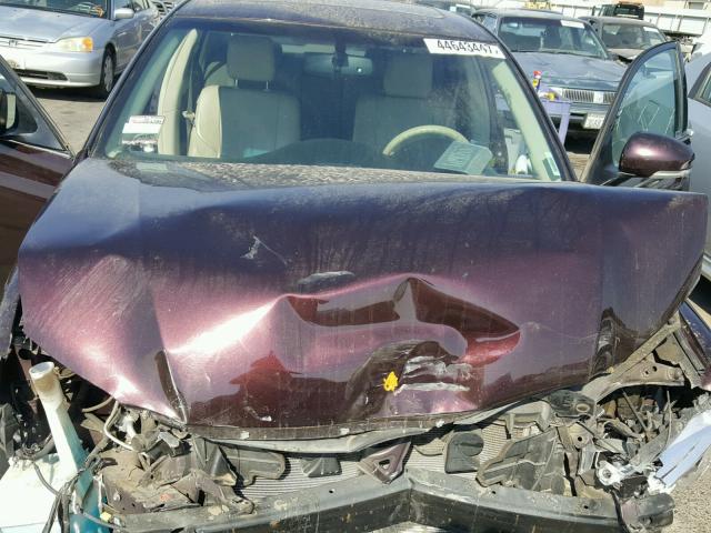 4T1BK3DB1BU376553 - 2011 TOYOTA AVALON BAS PURPLE photo 7
