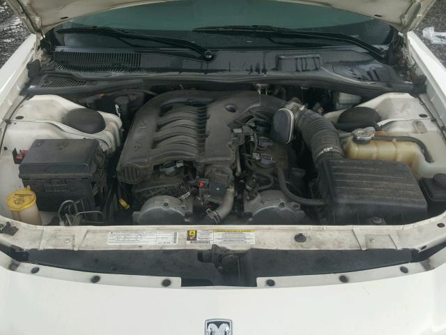 2B3KA33V89H627070 - 2009 DODGE CHARGER SX WHITE photo 7