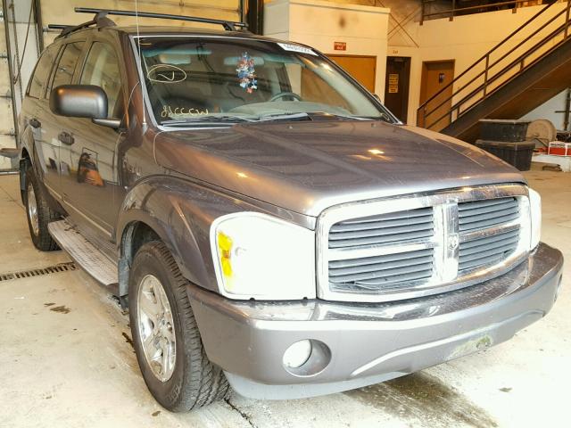 1D8HB58D24F198960 - 2004 DODGE DURANGO LI GRAY photo 1