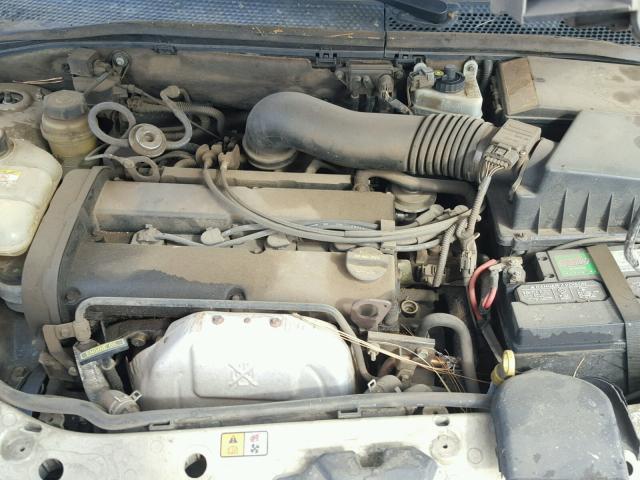 1FAFP36302W279996 - 2002 FORD FOCUS SE BROWN photo 7