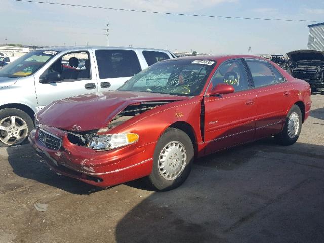 2G4WB52K5W1456620 - 1998 BUICK REGAL LS BURGUNDY photo 2