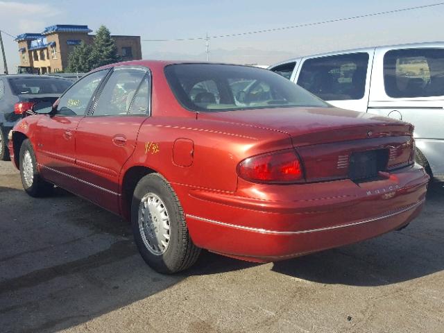 2G4WB52K5W1456620 - 1998 BUICK REGAL LS BURGUNDY photo 3