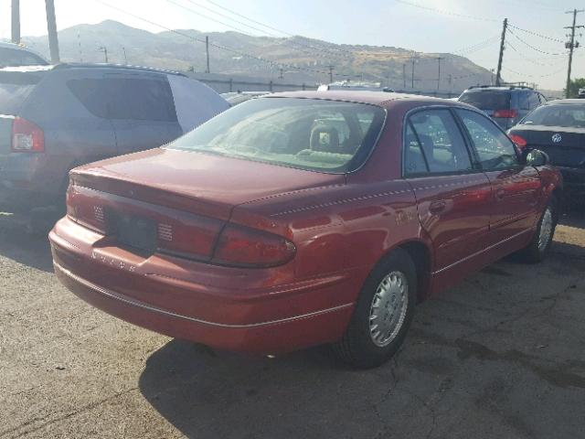 2G4WB52K5W1456620 - 1998 BUICK REGAL LS BURGUNDY photo 4