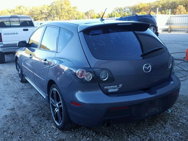 JM1BK343491204610 - 2009 MAZDA 3 S CHARCOAL photo 3