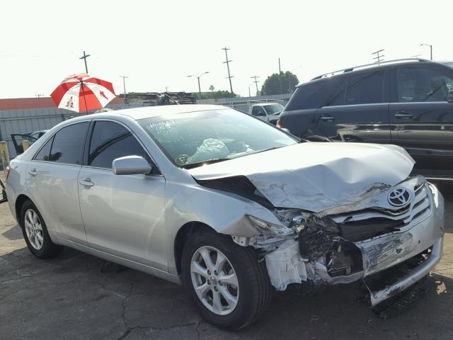 4T1BF3EK2BU583181 - 2011 TOYOTA CAMRY BASE SILVER photo 1