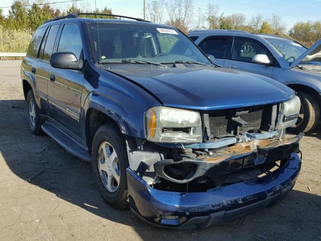 1GNDT13SX22279595 - 2002 CHEVROLET TRAILBLAZE BLUE photo 1