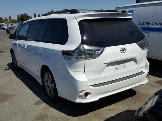 5TDXK3DC4BS151258 - 2011 TOYOTA SIENNA SPO WHITE photo 3