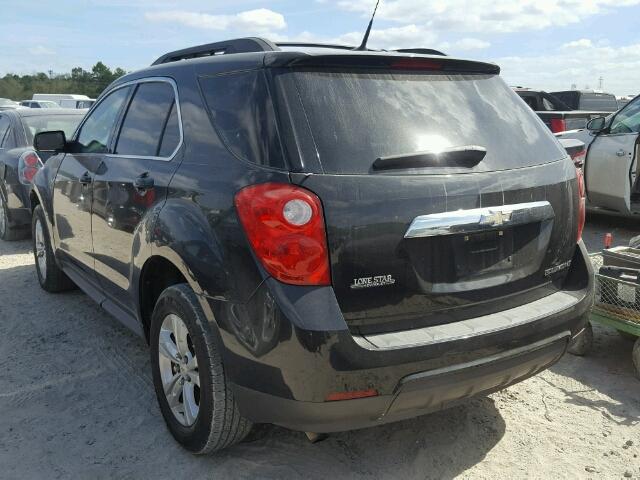 2CNALDEC8B6252350 - 2011 CHEVROLET EQUINOX BLACK photo 3