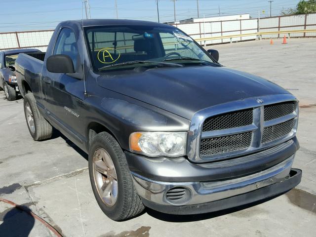 1D7HA16K15J558297 - 2005 DODGE RAM 1500 S SILVER photo 1