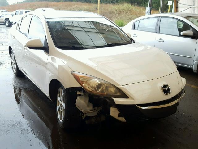 JM1BL1SFXA1216800 - 2010 MAZDA 3 WHITE photo 1