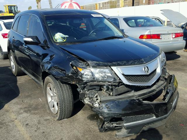 2HNYD2H23CH520941 - 2012 ACURA MDX BLACK photo 2