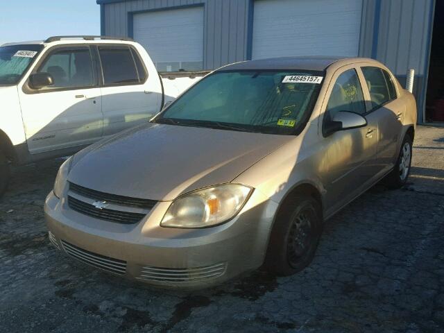 1G1AL58F787265687 - 2008 CHEVROLET COBALT LT GOLD photo 2