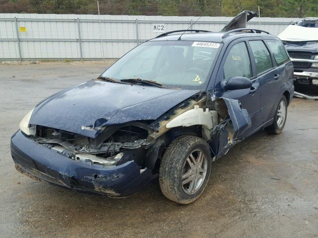 1FAFP36381W155814 - 2001 FORD FOCUS SE BLUE photo 2