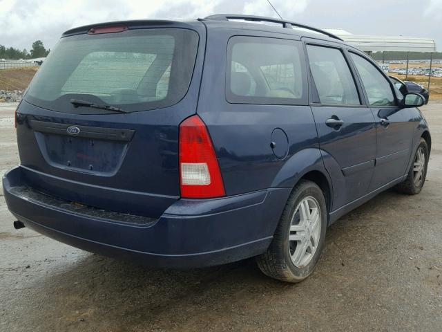 1FAFP36381W155814 - 2001 FORD FOCUS SE BLUE photo 4