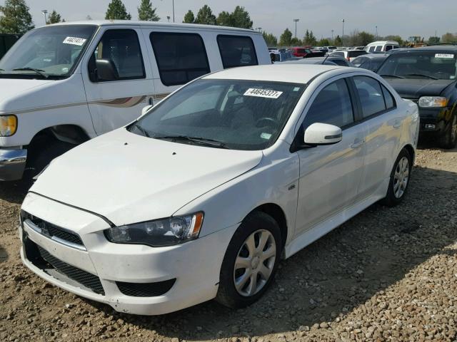 JA32U2FU7FU011841 - 2015 MITSUBISHI LANCER ES WHITE photo 1